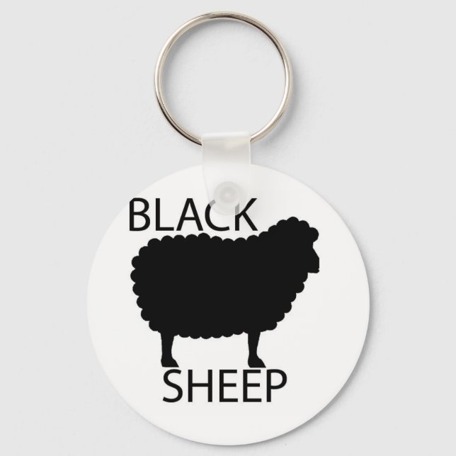 Porte-clés Black Sheep (Recto)