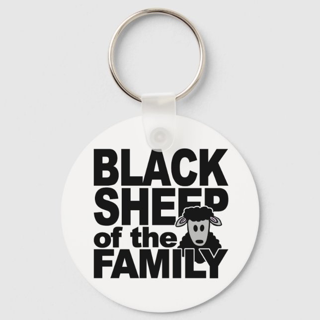 Porte-clés BLACK SHEEP key chain (Recto)