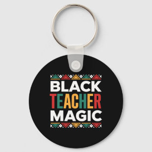 Porte-clés Black Teacher Magie Black History Mois Africain Am