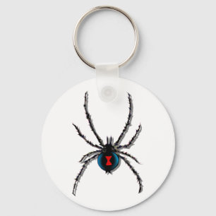 Porte-clés Black Widow Spider Keychain