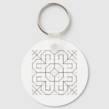 Blackwork keychain
