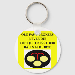 Porte-clés blague PAWNbroker