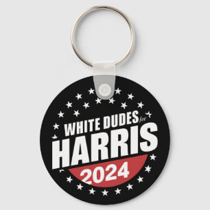 Porte-clés Blancs pour Kamala Harris Élection 2024