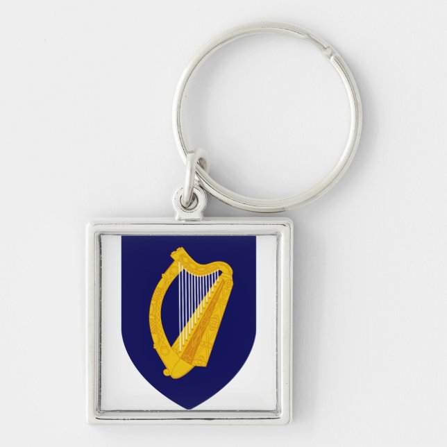 Porte-clés Blason de l'Irlande (Devant)