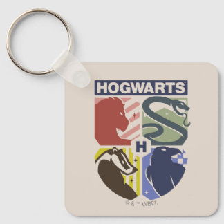 Porte-clés Blason de Poudlard™ vintage