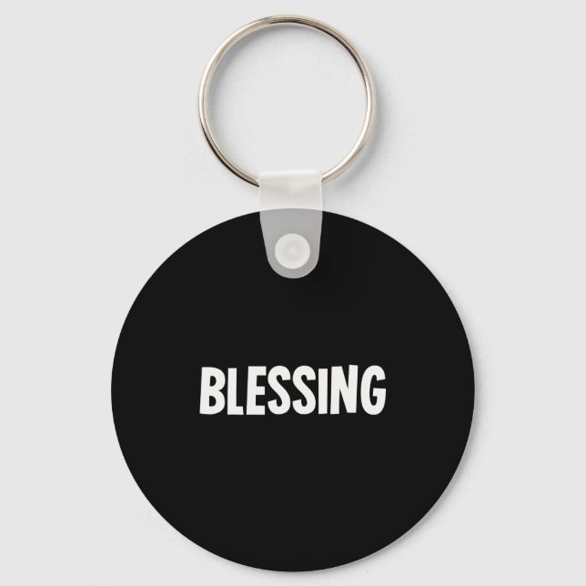 Porte-clés Blessing In Disguise Funny Halloween Costume Idea  (Recto)