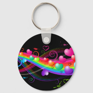 Porte-clés Blessure arc-en-ciel