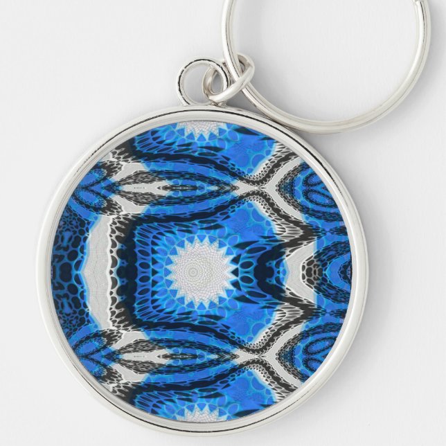 Porte-clés Bleu atomique (Devant)