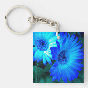 Porte-clés Bleu brillant