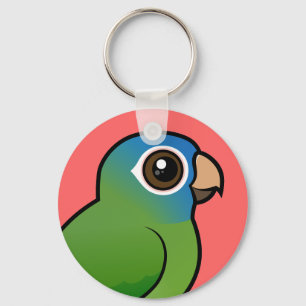 Porte-clés Bleu-couronné Conure