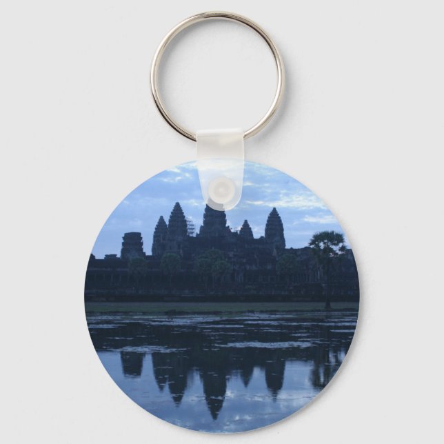 Porte-clés bleu d'Angkor (Recto)