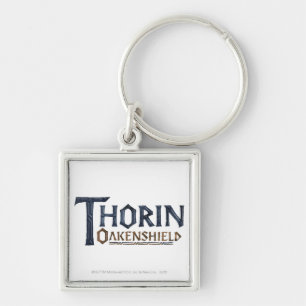 Porte-clés Bleu de logo de THORIN OAKENSHIELD™