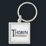 Porte-clés Bleu du logo THORIN OAKENSHIELD™<br><div class="desc">Thorin</div>