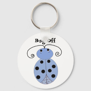 Porte-clés Bleu Ladybug - Brouillard éteint