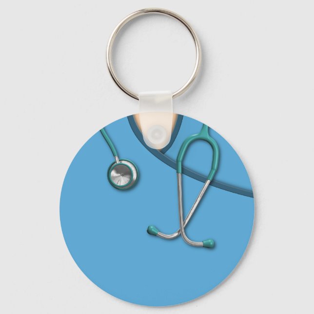 Porte-clés Bleu Médicale (Recto)