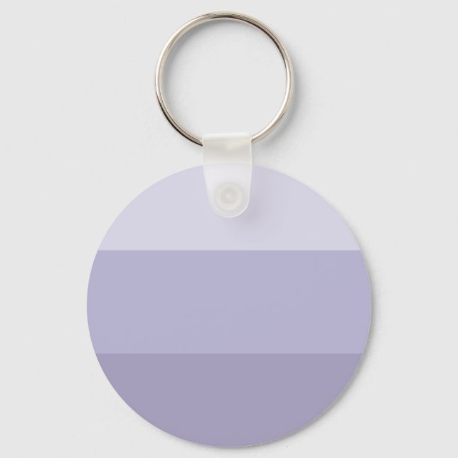 Porte-clés Bleu Ombre rayé (Recto)