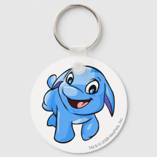 Porte-clés Bleu Poogle