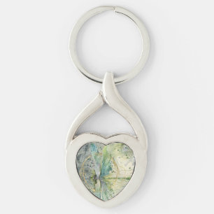 Porte-clés Bleu vert Dragonfly