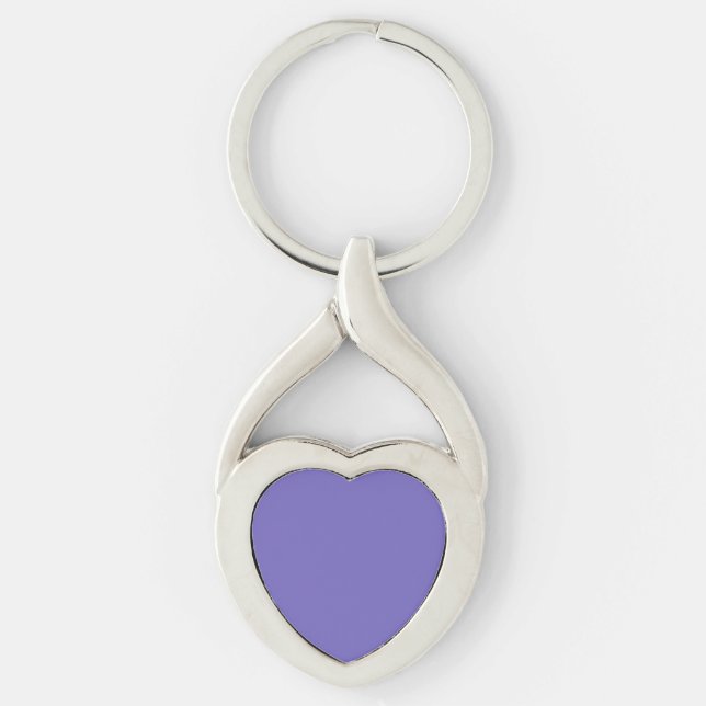 Porte-clés Bleu-violet (Crayola)(couleur unie)  (Devant)