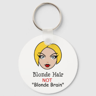 Porte-clés Blonde non blonde
