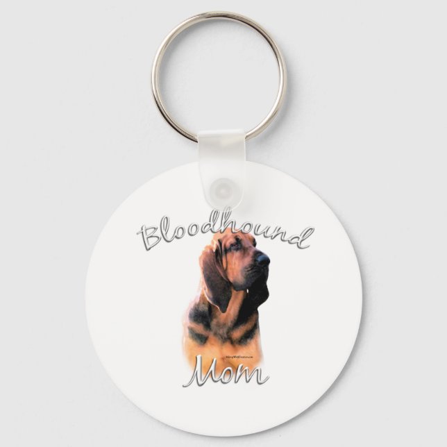 Porte-clés Bloodhound Maman 2 (Recto)