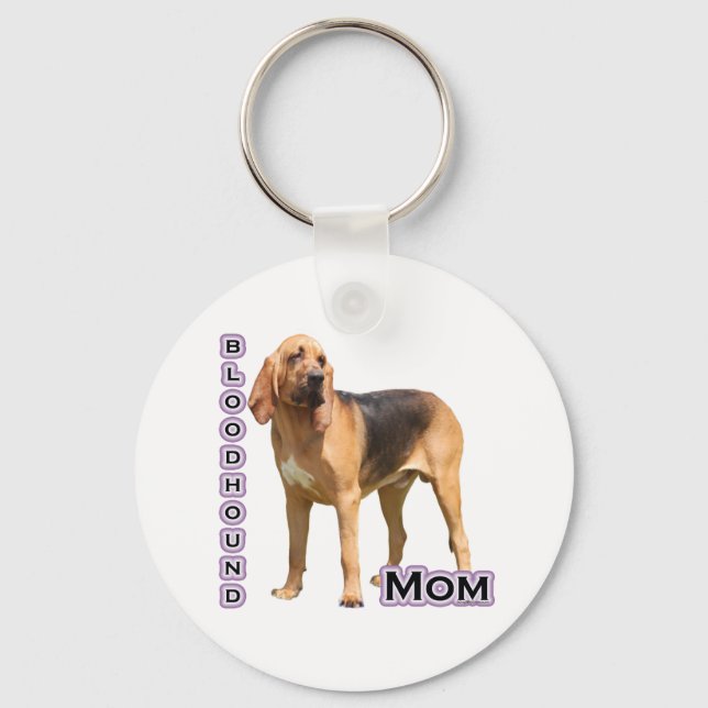 Porte-clés Bloodhound Maman 4 - Porte - clé (Recto)