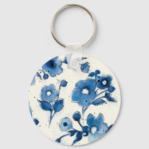 Porte-clés Blooms bleus indépendants