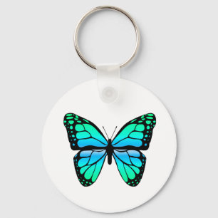 Porte-clés Blue Butterfly Keychain