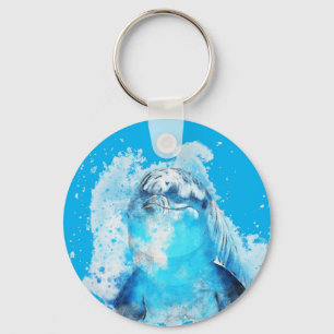 Porte-clés Blue dolphin