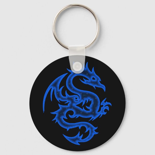 PORTE-CLÉS BLUE DRAGON (Recto)