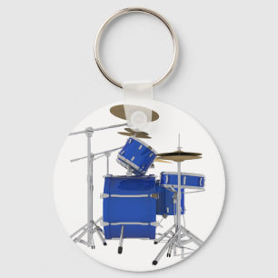 Porte-clés Blue Drum Kit: