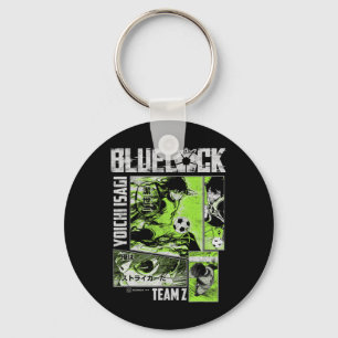 Porte-clés Blue Lock Yoichi Isagi Panneaux de football divisé