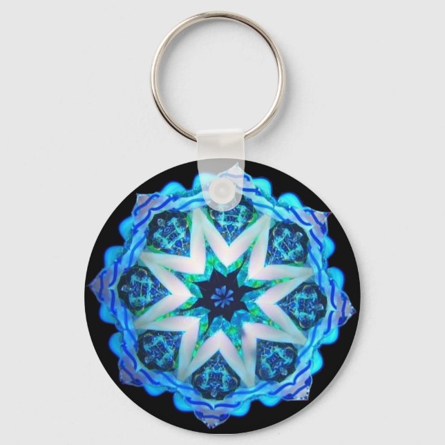 Porte-clés Blue Neon Kaleido-Star (Recto)