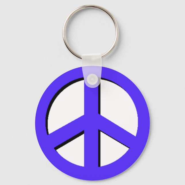 Porte-clés Blue Peace Keychain (Recto)