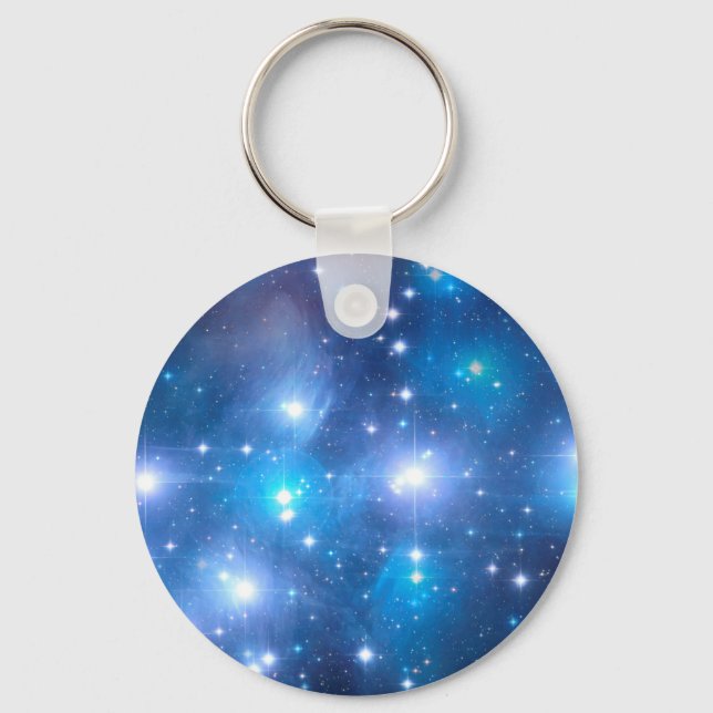 Porte-clés Blue Universe Stars + vos idées (Recto)