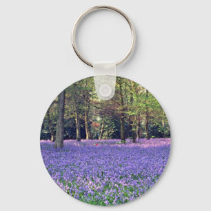 Porte-clés Bluebell Woods, England flowers