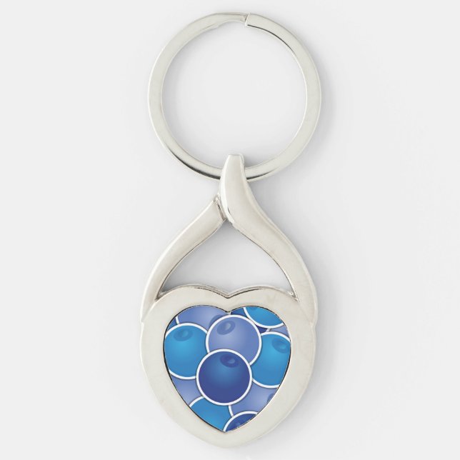 Porte-clés Blueberry (Devant)