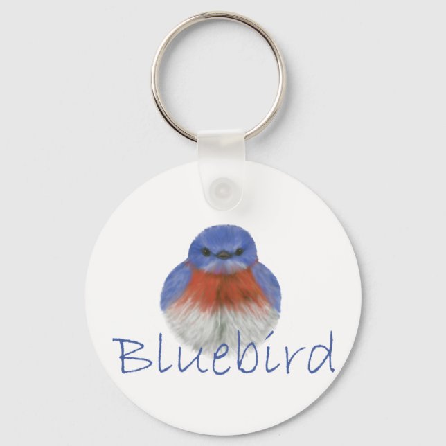 Porte-clés bluebird keychain (Recto)