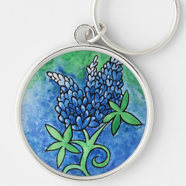 Porte-clés Bluebonnets du Texas (Devant)