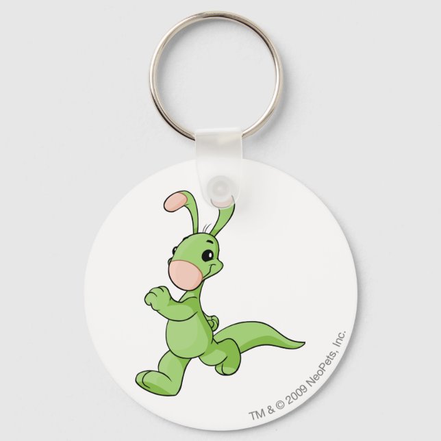 Porte-clés Blumaroo Green (Recto)