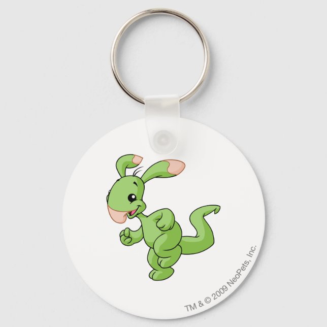 Porte-clés Blumaroo Green (Recto)