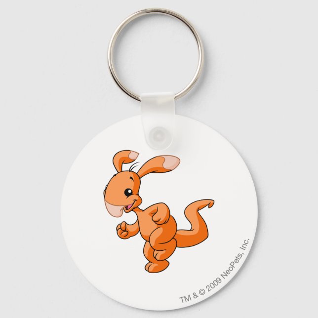 Porte-clés Blumaroo Orange (Recto)