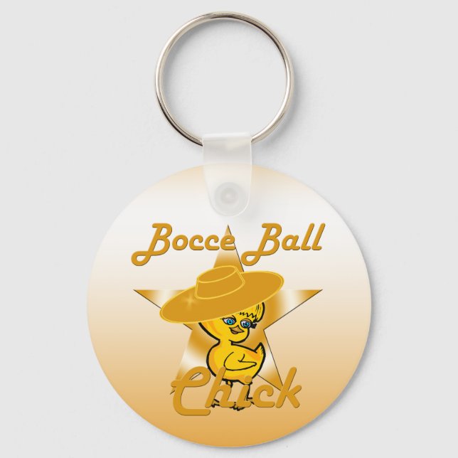 Porte-clés Bocce Ball Chick #10 (Recto)