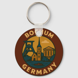 Porte-clés Bochum Allemagne Art de Ville