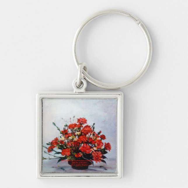 Porte-clés Bodegón de flores/Nature morte des fleurs (Devant)