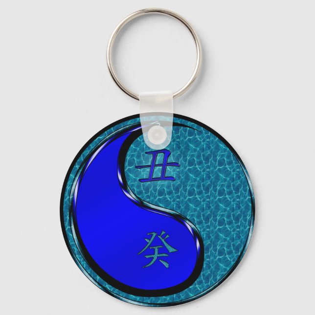 Porte-clés Bœuf d'eau (Recto)