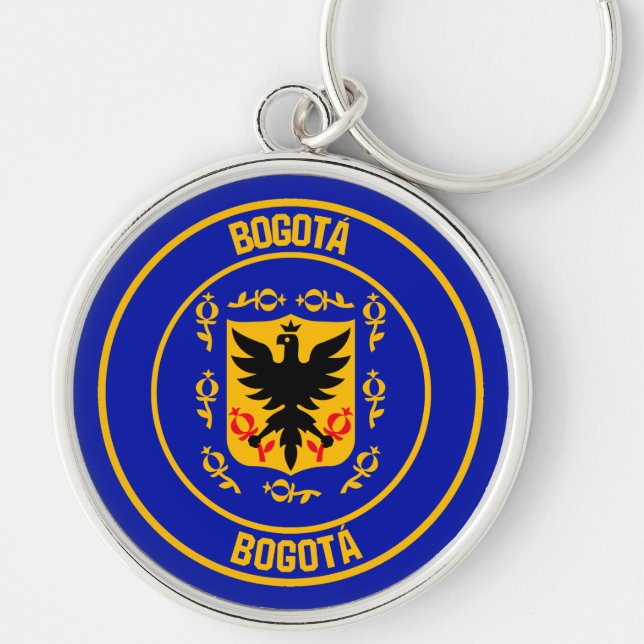 Porte-clés Bogotá Round Emblem (Devant)