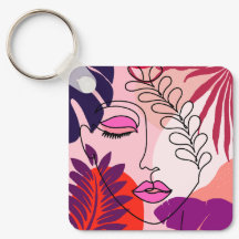 Bohemian Girlline Art rose esthétique