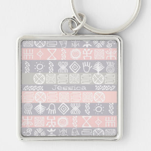 Porte-clés Boho-chic Ethnic Design Porte - clé personnalisé