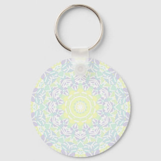 Porte-clés Boho coloré géométrique complexe Hippie Mandala